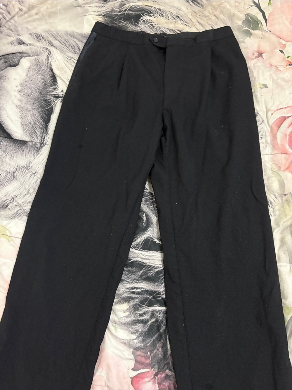 Men's Black Dress Pants
